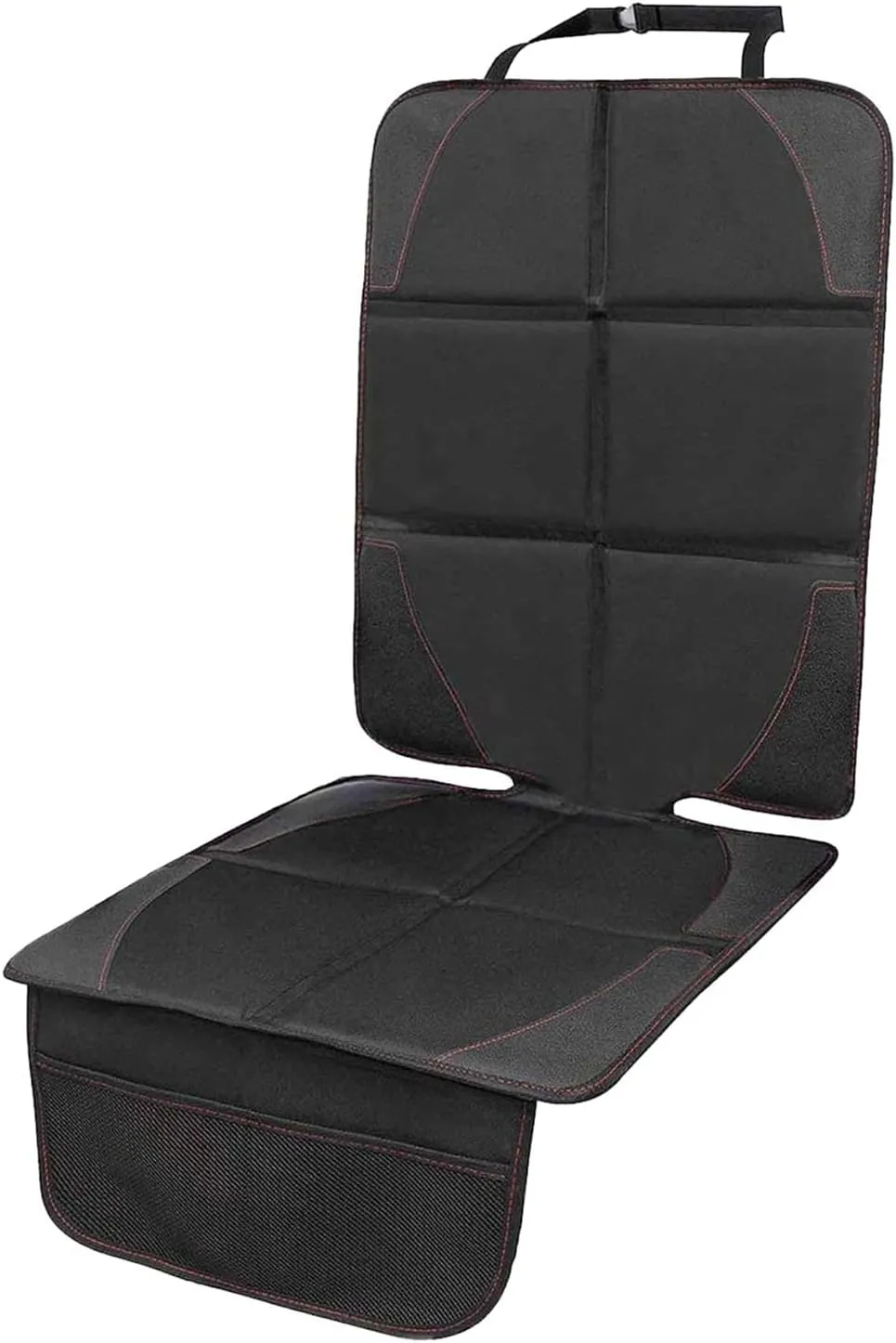 1 PC Car Baby Seat Cover, Anti-Slip and Wear-Resistant Seat Protector Mat, Waterproof Leather   Oxford Thickening Car Seat Protector. for Most Cars SUV (Black)