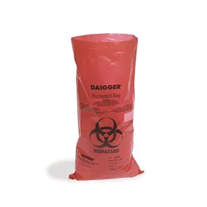 1002H-DS Autoclavable Biohazard Bags 2.0 mm 37 x 48" (Pack of 100)