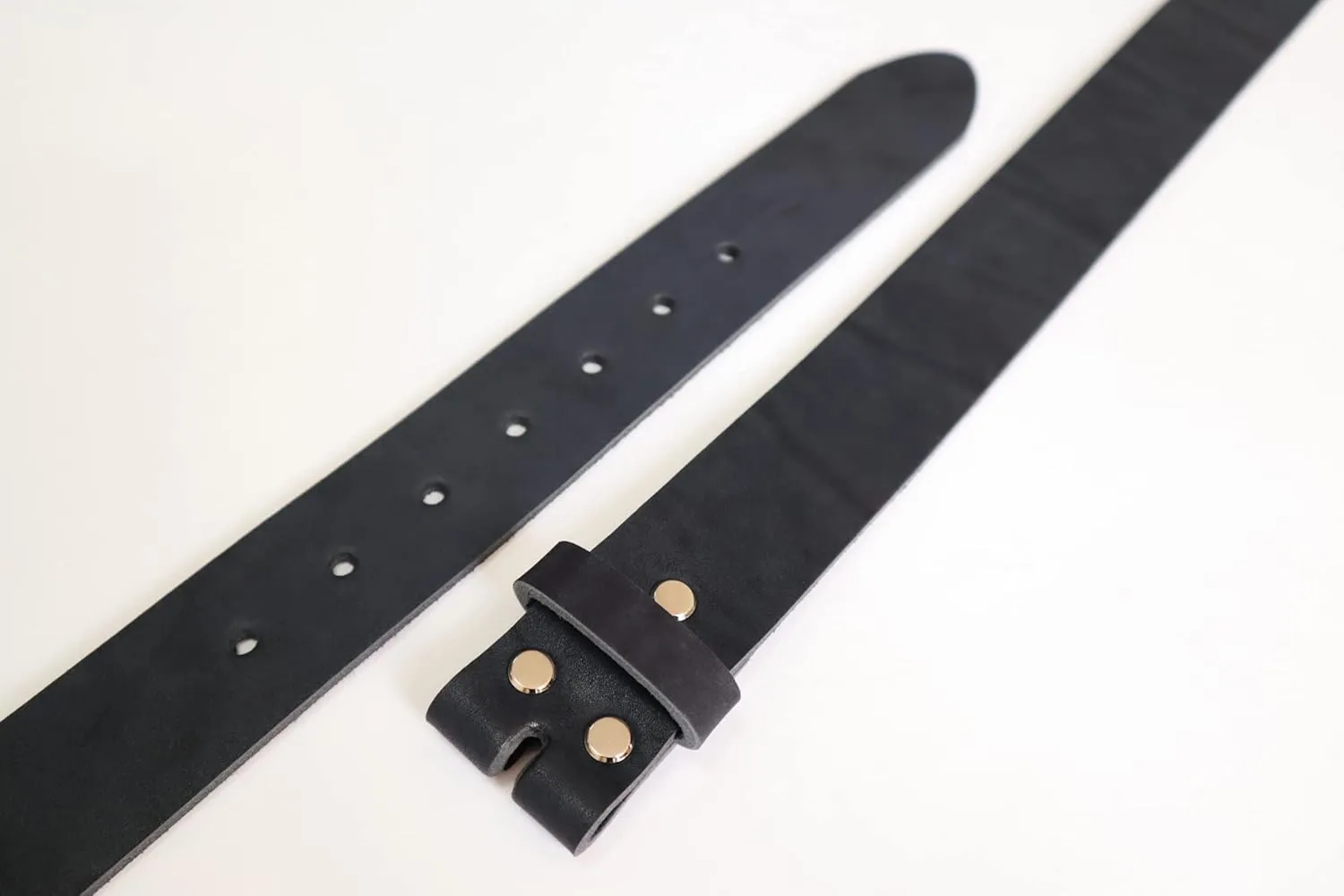 1.5 inch Men's Cowhide Geniune Leather Belt 38mm Classic without Buckle