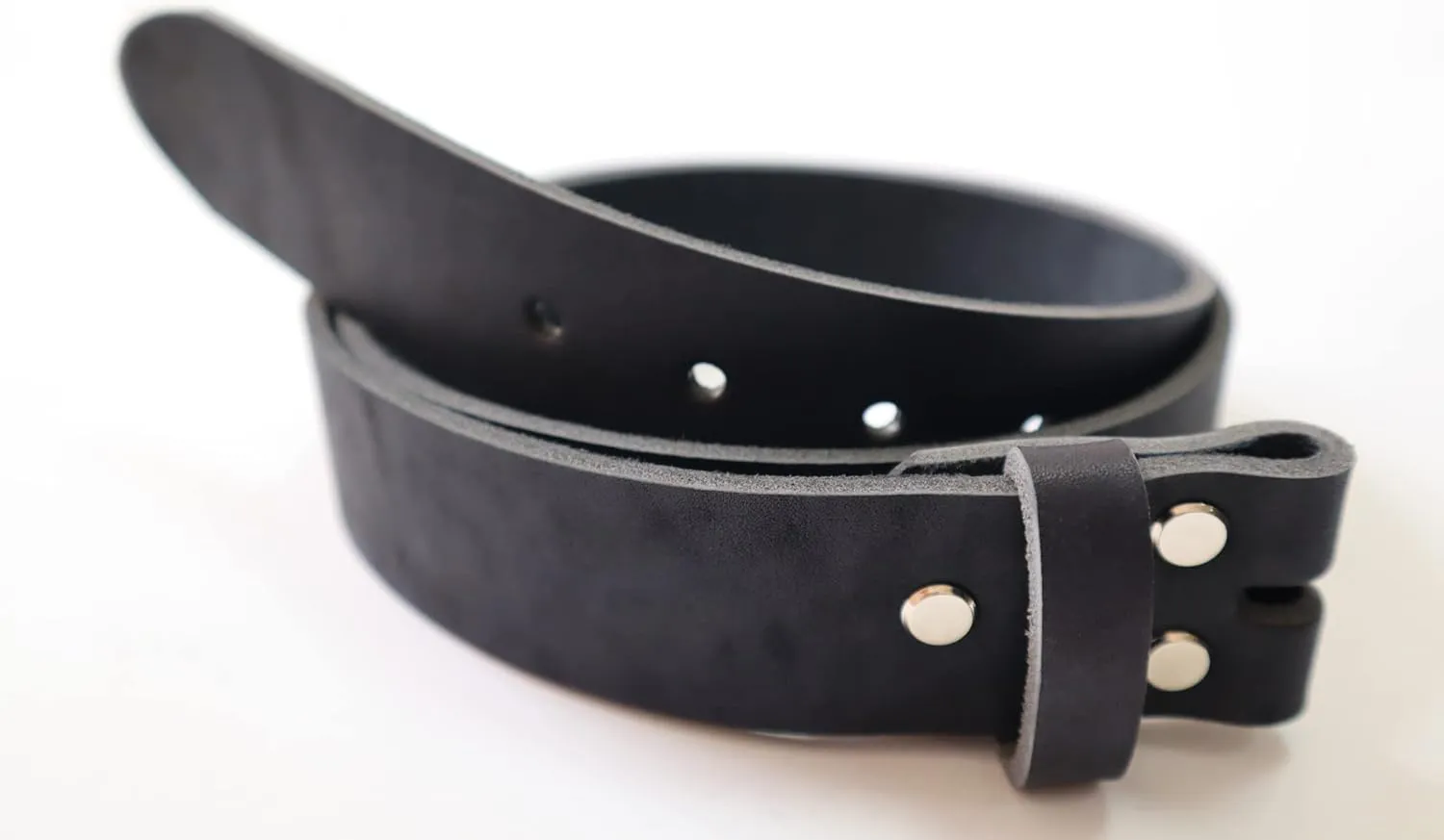 1.5 inch Men's Cowhide Geniune Leather Belt 38mm Classic without Buckle