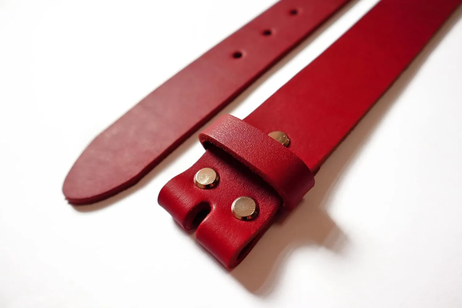 1.5 inch Men's Cowhide Geniune Leather Belt 38mm Classic without Buckle
