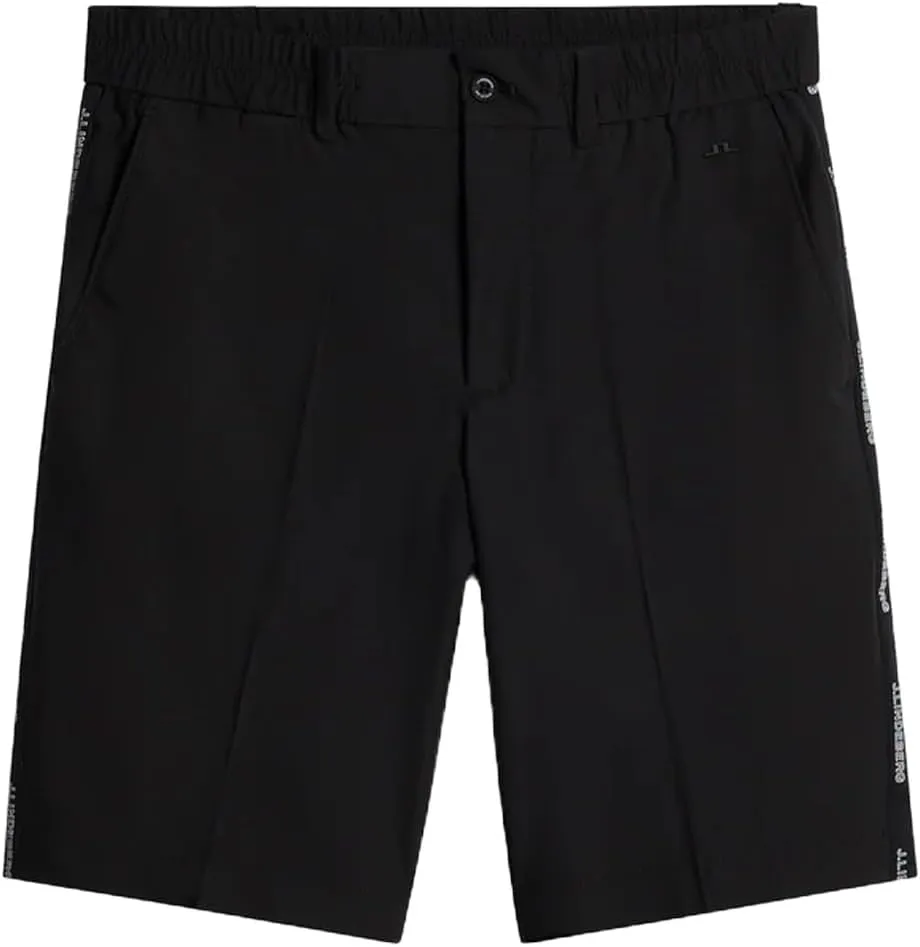 2024 J.Lindeberg Stuart Stripe Golf Shorts Black 38