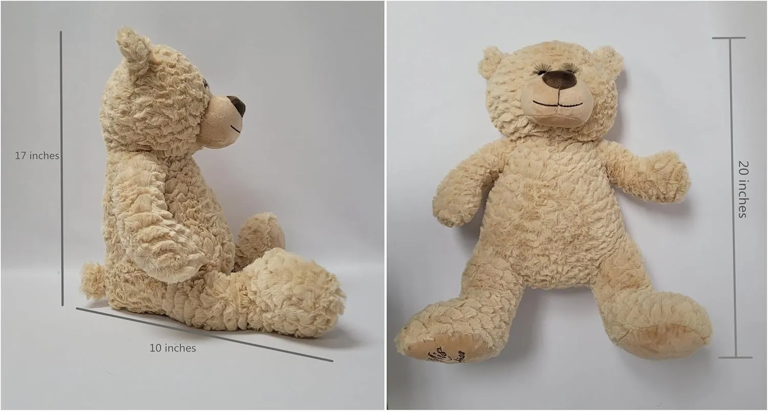 20" Quince Anos Quinceanera Last Doll Teddy Bear with Dress (Centerpiece) ~ B16632-15G (Royal Blue/Gold)