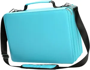 224 Slots Large Capacity Multilayer Marker Case With Shoulder Strap For Permanent Paint Marker Sketch Markers Storage