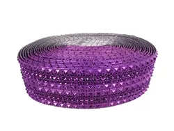 2.25" Pyramid Stud Mesh Roll - 2 Line (10 Yards)
