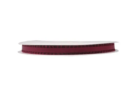 3/16" Satin Picot Ribbon - Feathered Edges (50 Yds)