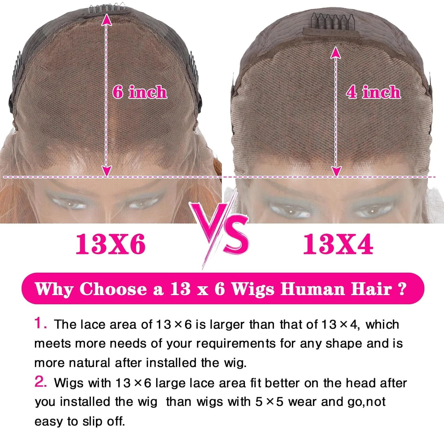 32inch 13 ×6 Brown Ginger Body Wave Lace Front Wigs Human Hair Pre Pluckd with Baby Hair 180% Density Brown Ginger Highlight Wigs Human Hair HD Lace Front Wig Colored Wigs for Women
