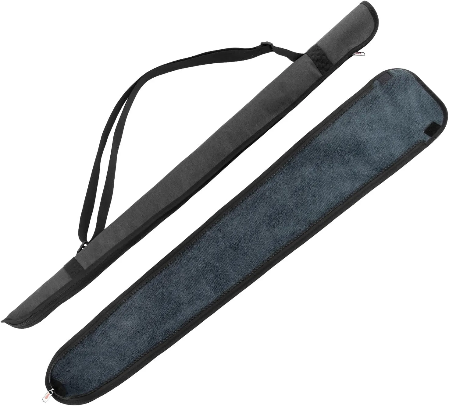 35" Umbrella Bag, Wet Umbrellas Bags with Shoulder Strap Waterproof Anti Dust Reversible Umbrella Cover Carry Case for Storage Travel Home Car - Dark Grey