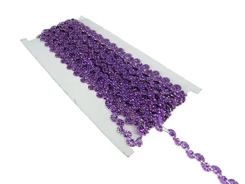 3/8" Metallic Beaded Trim #3 (10 Yds)