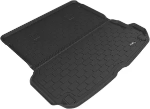 3D MAXpider Custom Fit Behind 2nd Row Stowable Kagu Cargo Liner (Black) Compatible with Audi Q7 (4M) 2017-2025 / SQ7 (4M) 2020-2025 - Cargo Liner