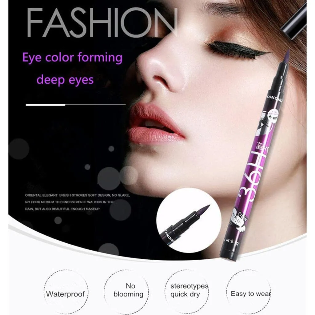 5xPrecision Liquid Eyeliner Pen Waterproof Eye Liner Definer, 5 Pcs