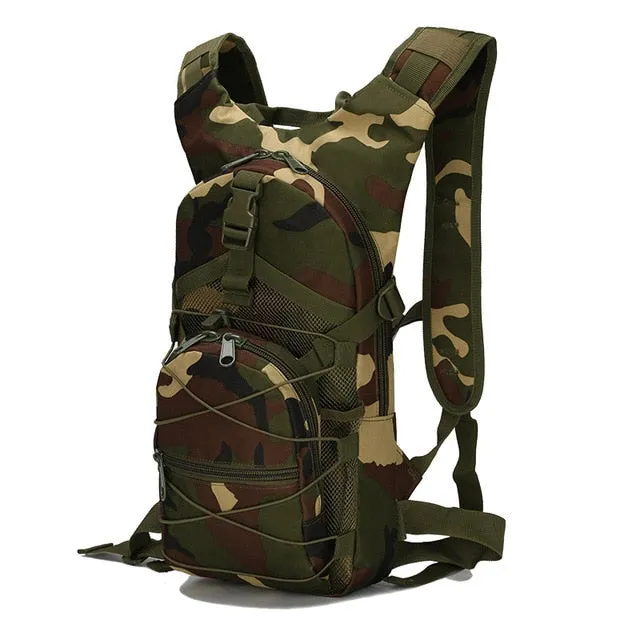 800D Oxford Military Hiking Bicycle Backpack