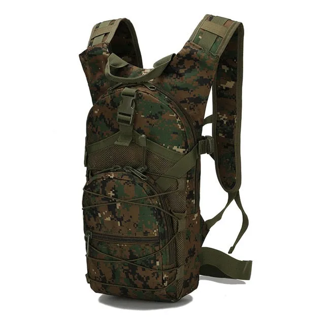 800D Oxford Military Hiking Bicycle Backpack