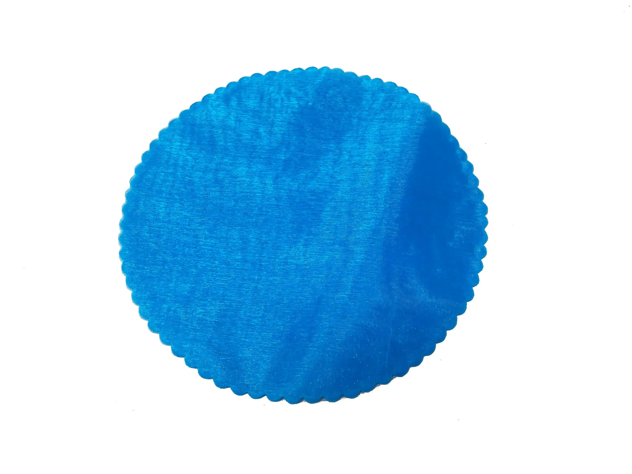 9" Organza Circles w/ Scalloped Edges (25 Pcs)