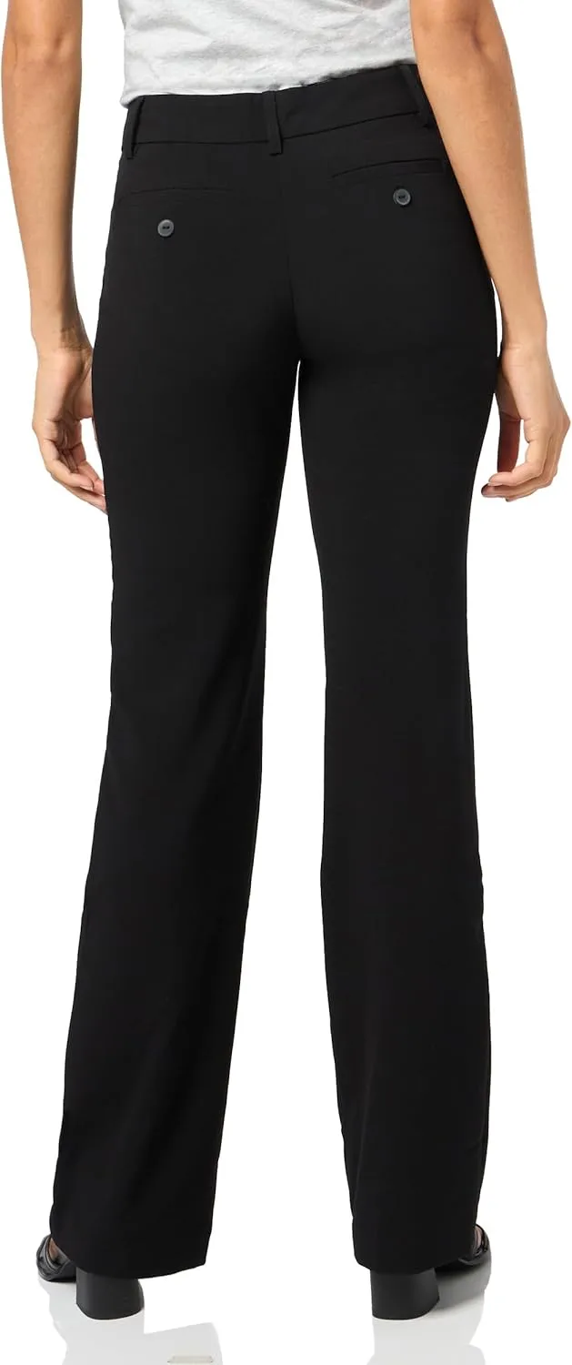 A. Byer Women's Misses Junior's Tropical Cambridge Trouser Pant