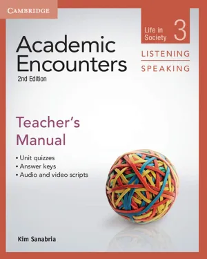 Academic Encounters Level 3 Teacher's Manual Listening and Speaking 2nd Edition