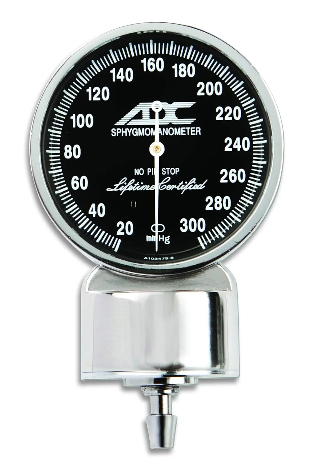 ADC Diagnostix 700 Premium Professional Pocket Aneroid Sphygmomanometer with Adcuff Nylon Blood Pressure Cuff, Adult, Burgundy