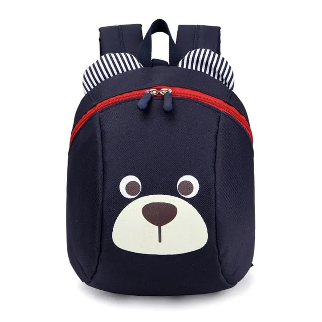 Age 1-3 Toddler backpack Anti-lost kids baby bag cute animal dog children backpack kindergarten bear school bag mochila escolar