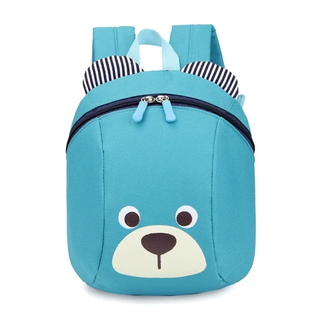 Age 1-3 Toddler backpack Anti-lost kids baby bag cute animal dog children backpack kindergarten bear school bag mochila escolar