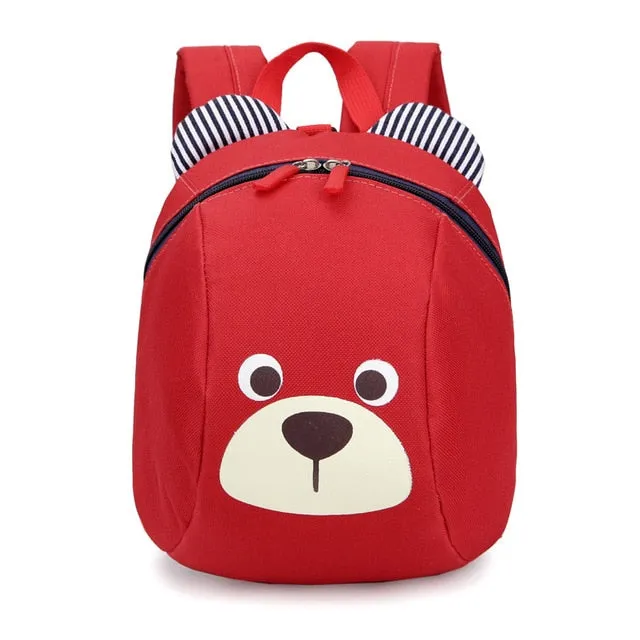 Age 1-3 Toddler backpack Anti-lost kids baby bag cute animal dog children backpack kindergarten bear school bag mochila escolar