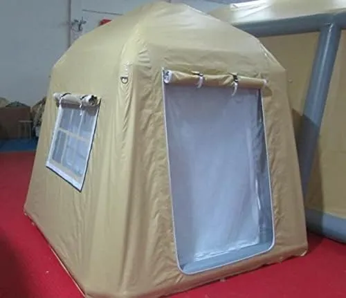 AIR Tight Waterproof Inflatable Family Camping Recreation Tent W/Pump (Size: 10x12x10ft.)