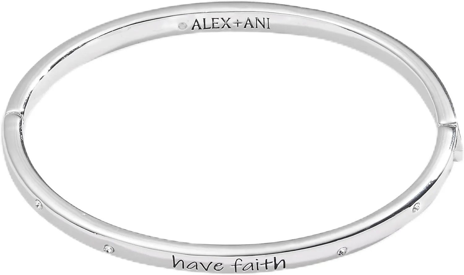 Alex and Ani 'Have Faith' Mantra Bangle