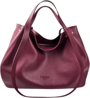 Alfa Handbag, Genuine Leather Made in Italy
