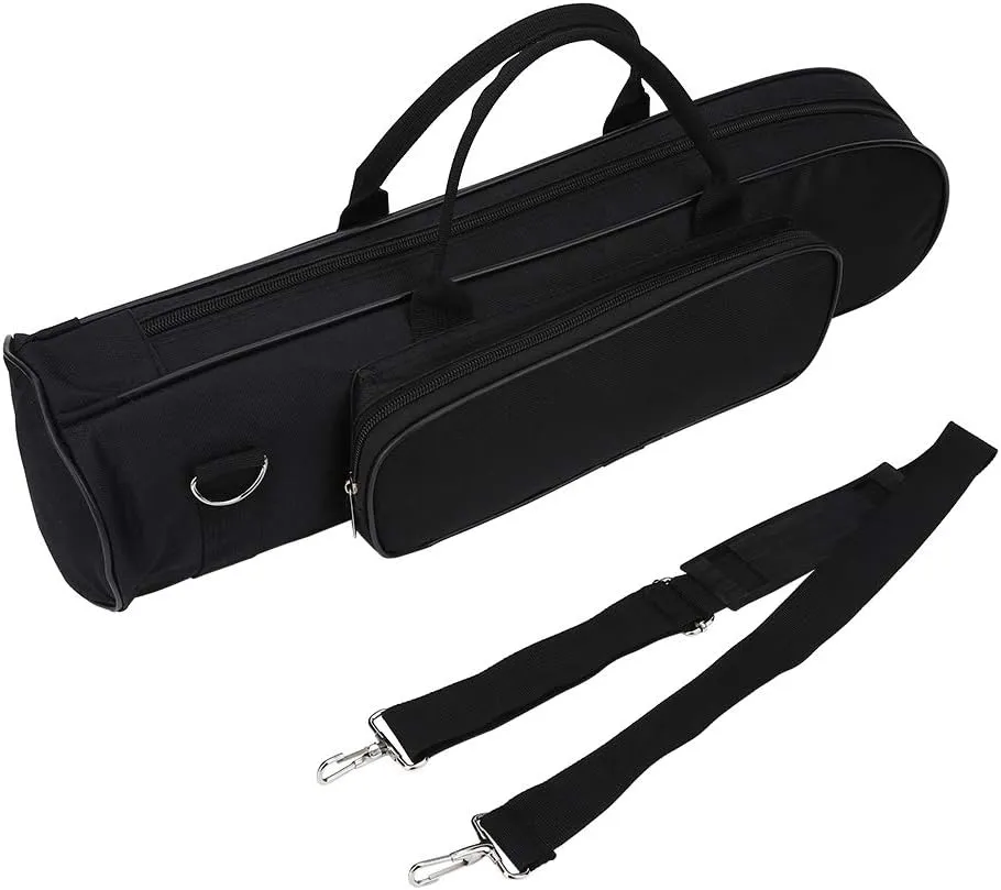 Alomejor Trumpet Bag Oxford Cloth Shockproof Trumpet Case with Shoulder Strap and Gripped Handle for Trumpeter
