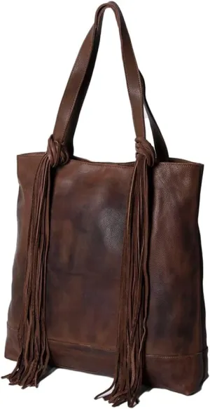 American Darling ADBGM119BR TOTE Genuine Leather women bag western handbag purse