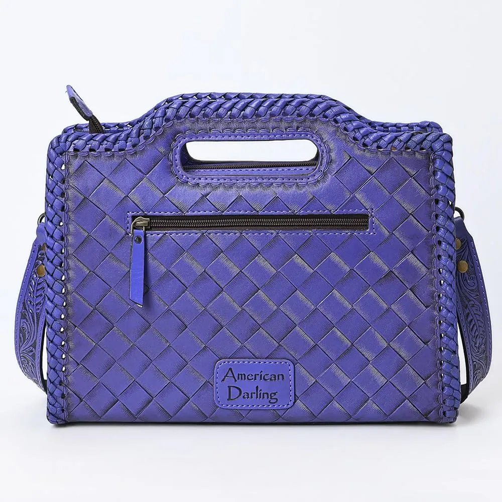 American Darling Clutch Hand Tooled Genuine Leather Women Bag Western Handbag Purse