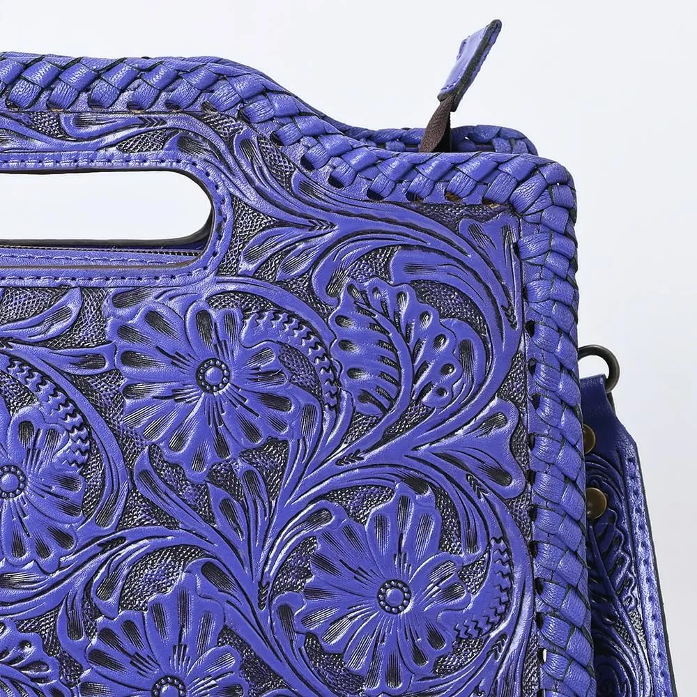 American Darling Clutch Hand Tooled Genuine Leather Women Bag Western Handbag Purse