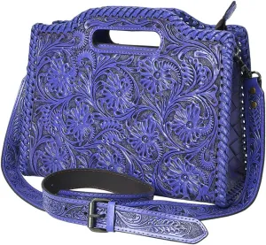 American Darling Clutch Hand Tooled Genuine Leather Women Bag Western Handbag Purse