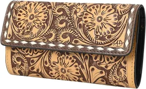 American Darling Hand Tooled Genuine Leather Women Bag Western Handbag Purse