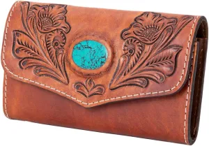 American Darling Hand Tooled Genuine Leather Women Bag Western Handbag Purse