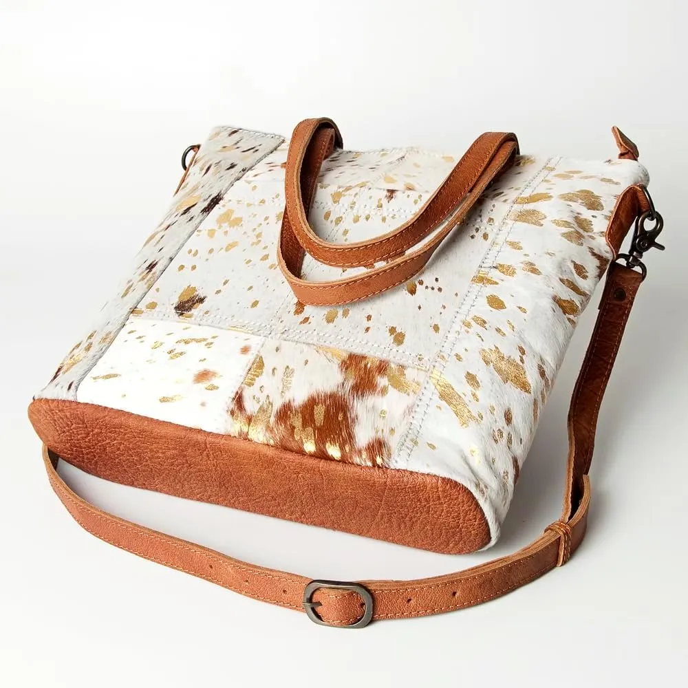 American Darling Tote Hair-On Genuine Leather Women Bag Western Handbag Purse