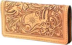 American Darling Wallet Hand Tooled Genuine Leather Western Women Bag | Handbag Purse | Women Wallet | Wristlet Wallet