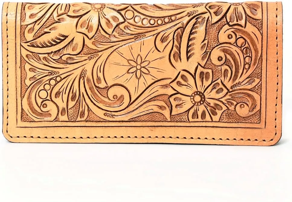 American Darling Wallet Hand Tooled Genuine Leather Western Women Bag | Handbag Purse | Women Wallet | Wristlet Wallet