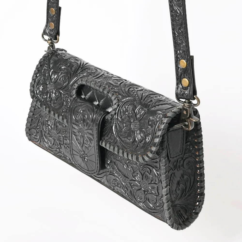 American Darling Wallet Hand Tooled Genuine Leather Women Bag Western Handbag Purse