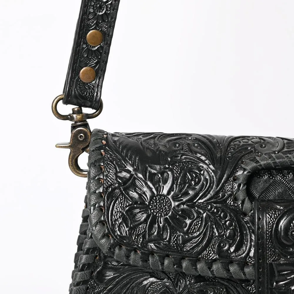 American Darling Wallet Hand Tooled Genuine Leather Women Bag Western Handbag Purse