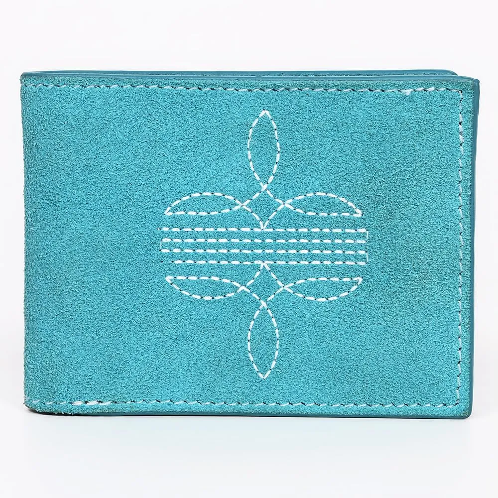 American Darling Wallet Suede Genuine Leather women bag western handbag purse