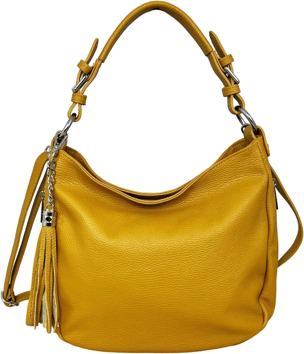Annalisa Shoulder Bag, Genuine Leather Made in Italy