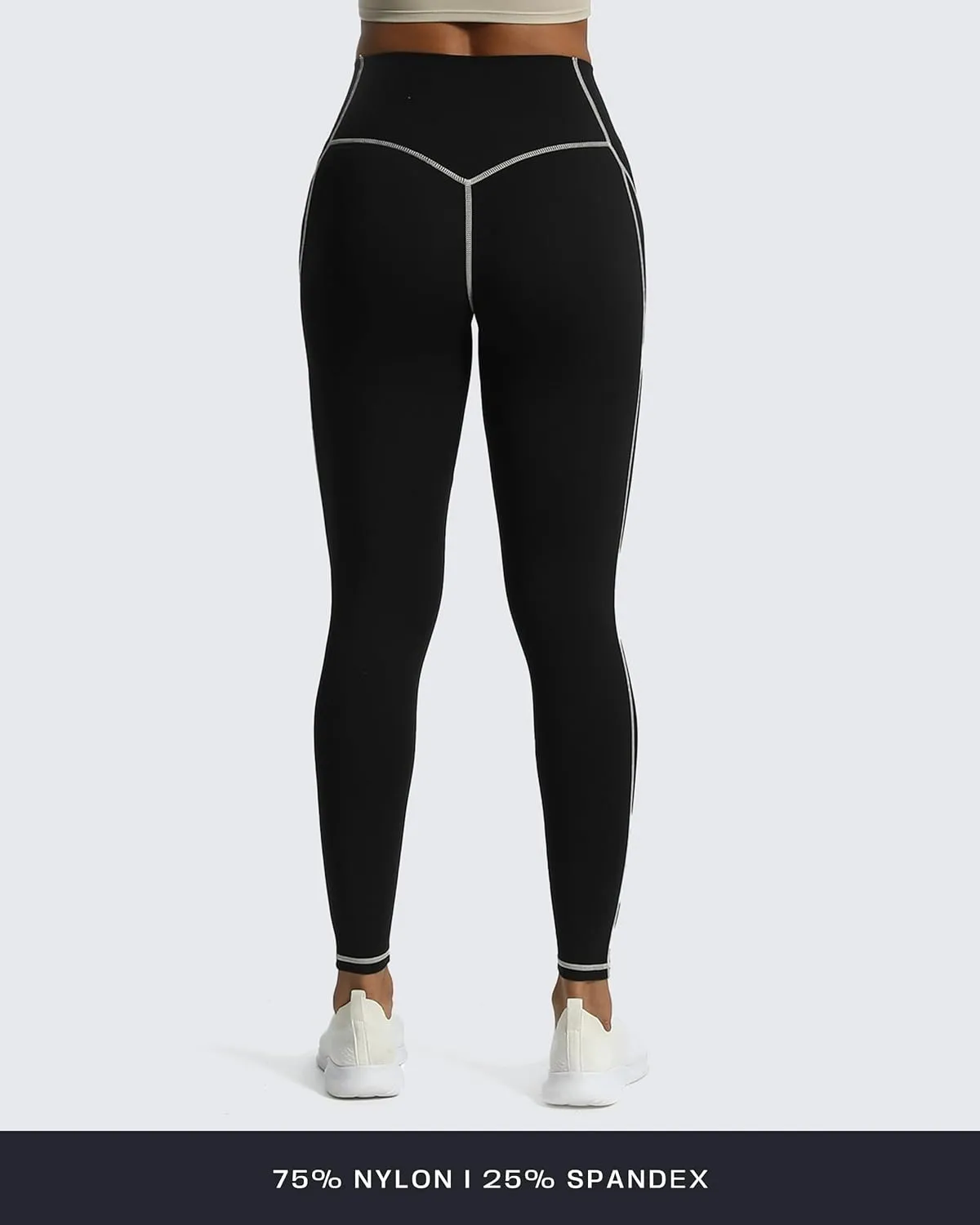 Aoxjox Workout Leggings for Women High Waisted Exercise Athletic Gym Fitness Yoga Lexi Lined Pants 26"