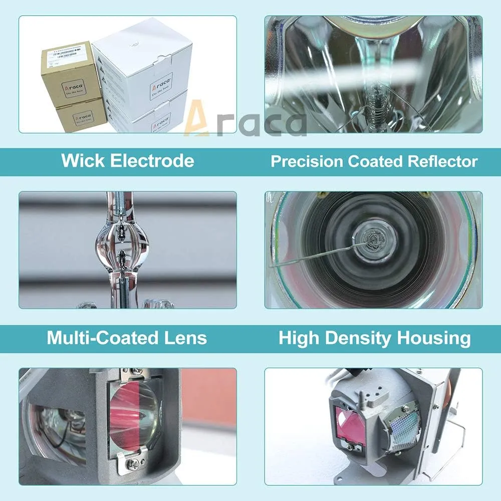 Araca LMP-H210 Projector Lamp with Housing for Sony VPL-HW45ES VPL-HW65ES VPL-HW45EW Replacement Projector Lamp