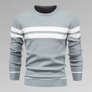 Arctic Stripe Knit Sweater | Multicolor | Casual | Cotton Blend