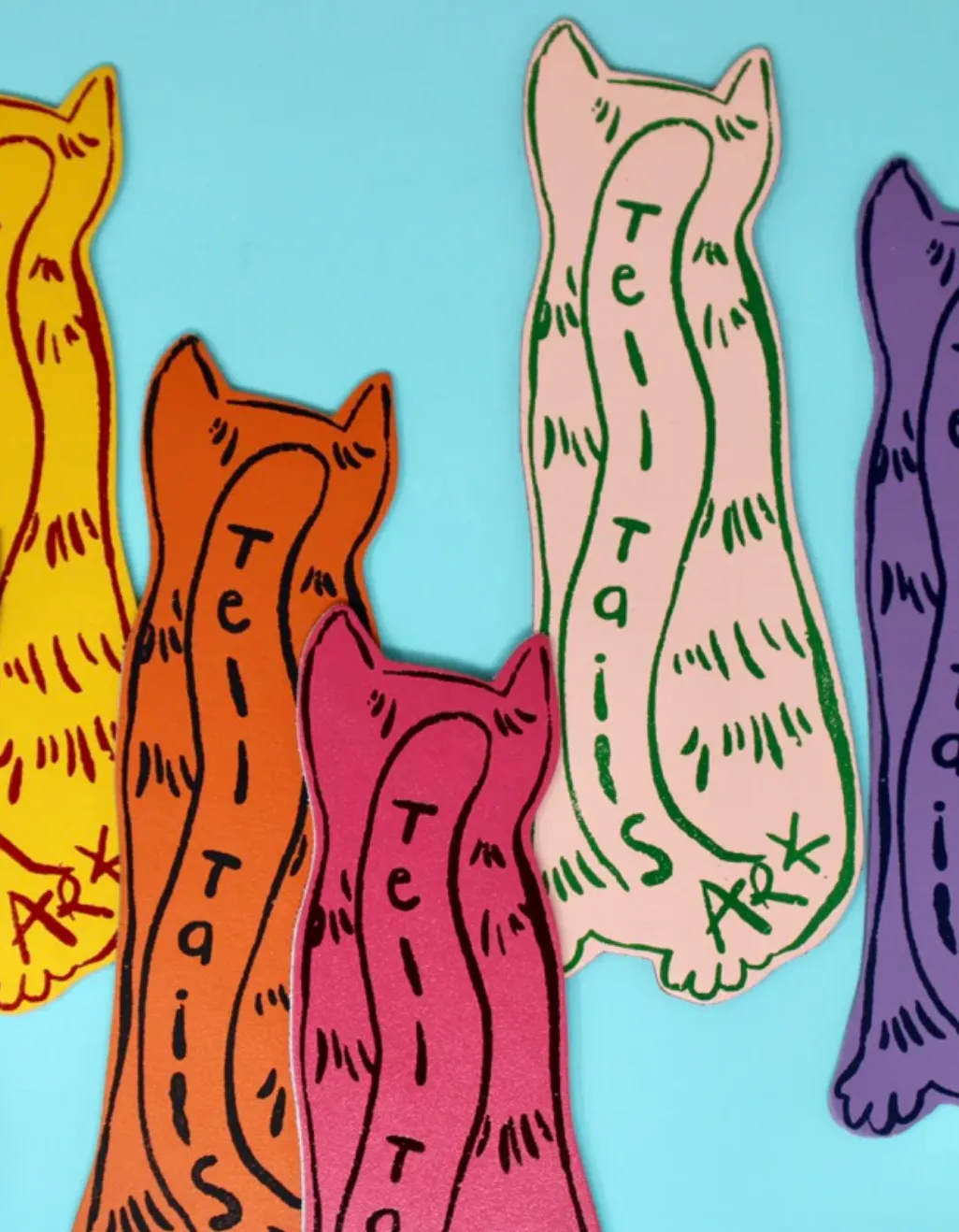 Ark Colour Designs | Cat Tails | Pale Pink