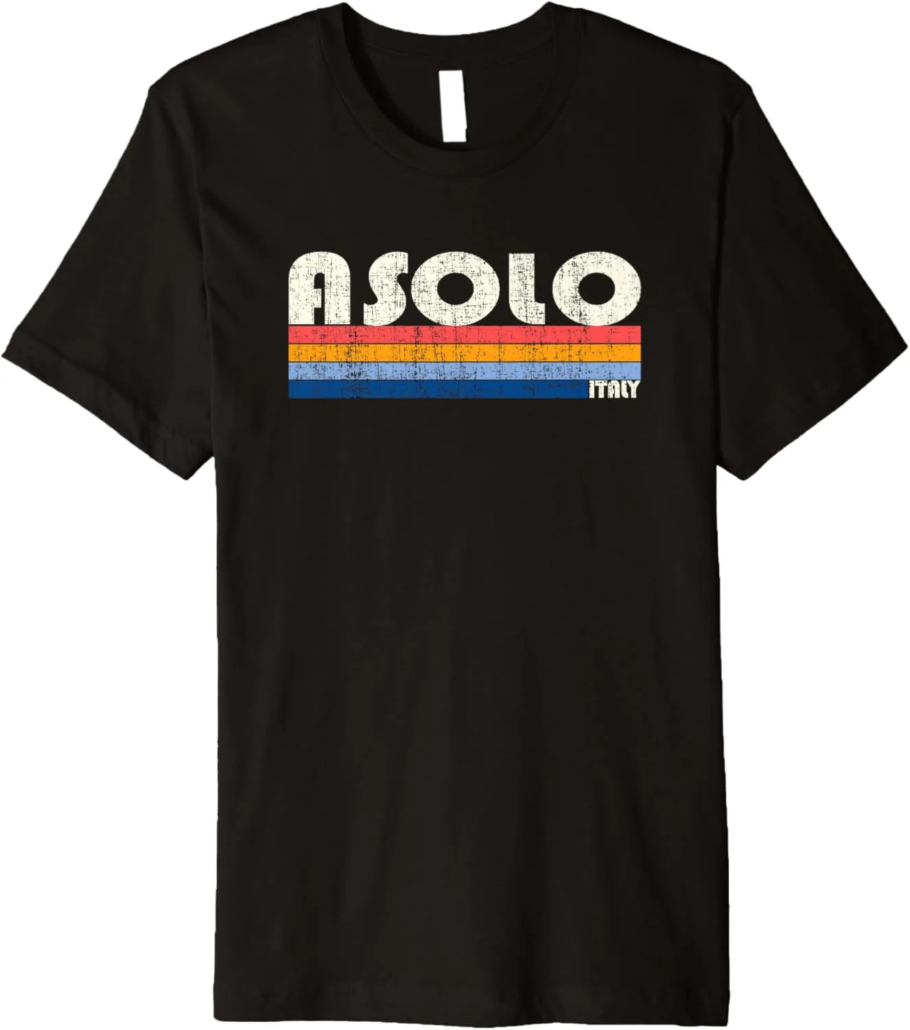 Asolo, Italy Retro 70s 80s Style Premium T-Shirt