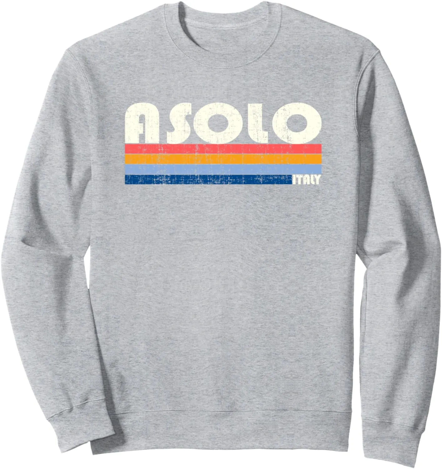 Asolo, Italy Retro 70s 80s Style Sweatshirt