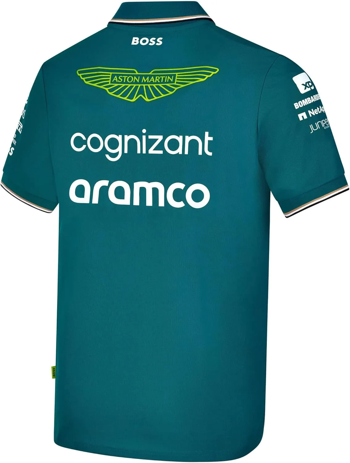 Aston Martin Cognizant F1 2023 Men's Team Polo Shirt