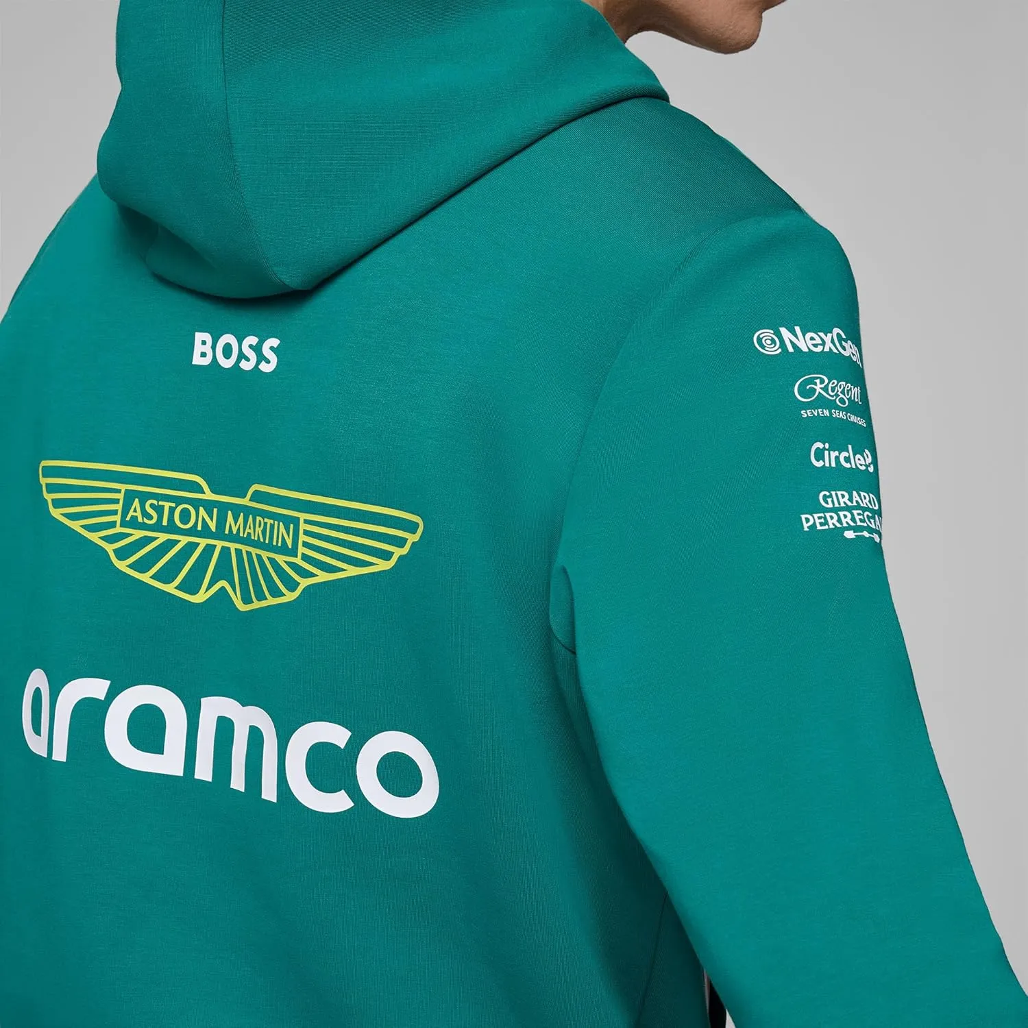 Aston Martin F1 2025 Men's Drivers Hoody Green