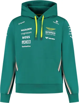 Aston Martin F1 2025 Men's Drivers Hoody Green